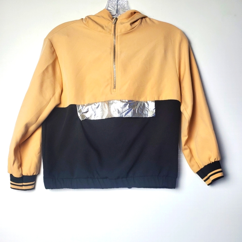 Zara Hoodie Crop Top Y2K